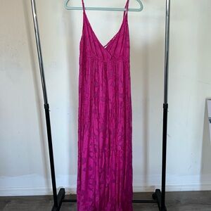 Floral Magenta Maxi